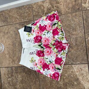Boston Proper Pink Floral Women's Skorts